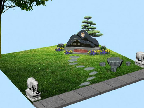 九公山陵园景观图09